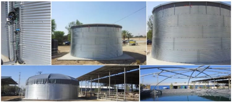 装配式储水罐的多种应用场景